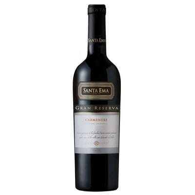Vino Tinto Reserva Carmenere Botella 750 Ml Santa Ema
