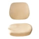 thumbnail image 3 of Funda De Asiento De Silla Giratoria Separada Funda Extraíble Para Silla De Computadora Beige, 3 of 5