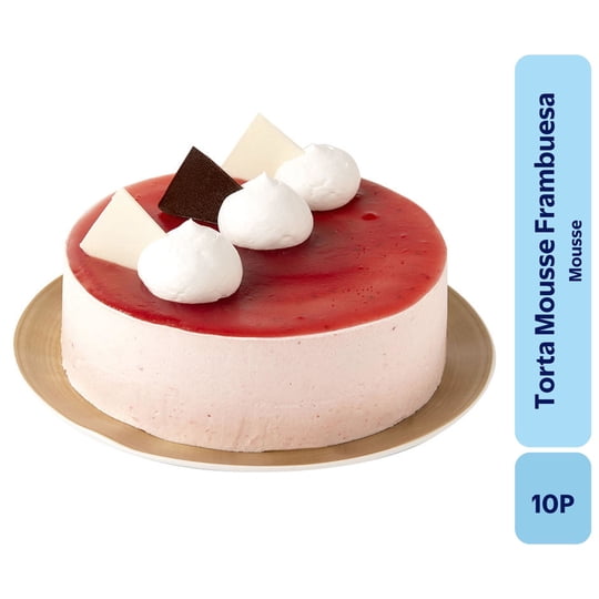 Torta Mousse Frambuesa 10p 1 Un Frozen Valley