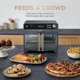 thumbnail image 5 of Horno Air Fry Ninja FO101BL con puertas francesas, 10 en 1, 20,3 qt, 5 of 7