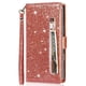 thumbnail image 2 of Funda para FOXDOCK Elegante funda Google Pixel 9 Pro XL Glitter con cremallera-Ideal para el uso diario, 2 of 5