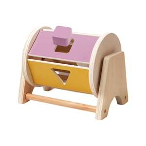 Magideal - Tambor Giratorio Inspirado En Montessori, Juguetes Clasificadores De Formas, Juguetes De Clasificación De Formas De Colores Para Niños Y Niñas De 1 A