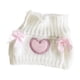 thumbnail image 1 of Ropa De Muñeca De Peluche De 15cm, Ropa De Animales De Peluche, Accesorios Para Fotos, Suéter DIY Para Muñecas Blanco, 1 of 3