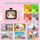 thumbnail image 5 of Cámara Goopow para niños de 3 a 8 años con tarjeta SD de 32 GB, 12 MP, 1080p HD, 5 of 7
