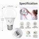thumbnail image 2 of Bombillas LED Revelor A19 de 9 W (equivalente a 60 W), 800 lúmenes, 2 of 7
