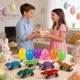 thumbnail image 5 of Dufricen Set de 6 Huevos de Pascua con Carritos de Dinosaurio, 5 of 5