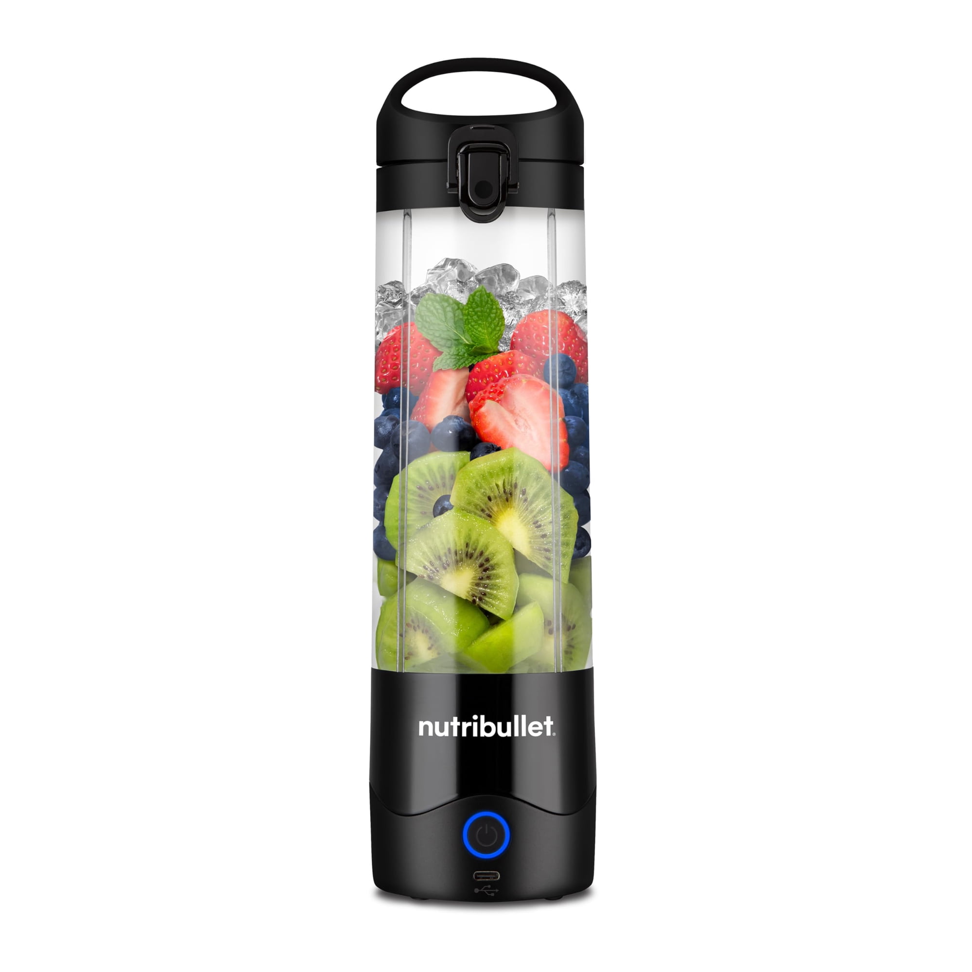 Licuadora Portátil Nutribullet Nbpb50100k 600 Ml Usb-c Negra