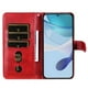 thumbnail image 2 of Funda tipo cartera para Samsung Galaxy S26 con bolsillo con cremallera y ranuras para tarjetas – Función de soporte Rojo, 2 of 5
