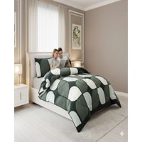 Mylhogar - Set De Cubrecama Con Chiporro Mas Sabana 2 Plaza Extra Suave Térmico Premium