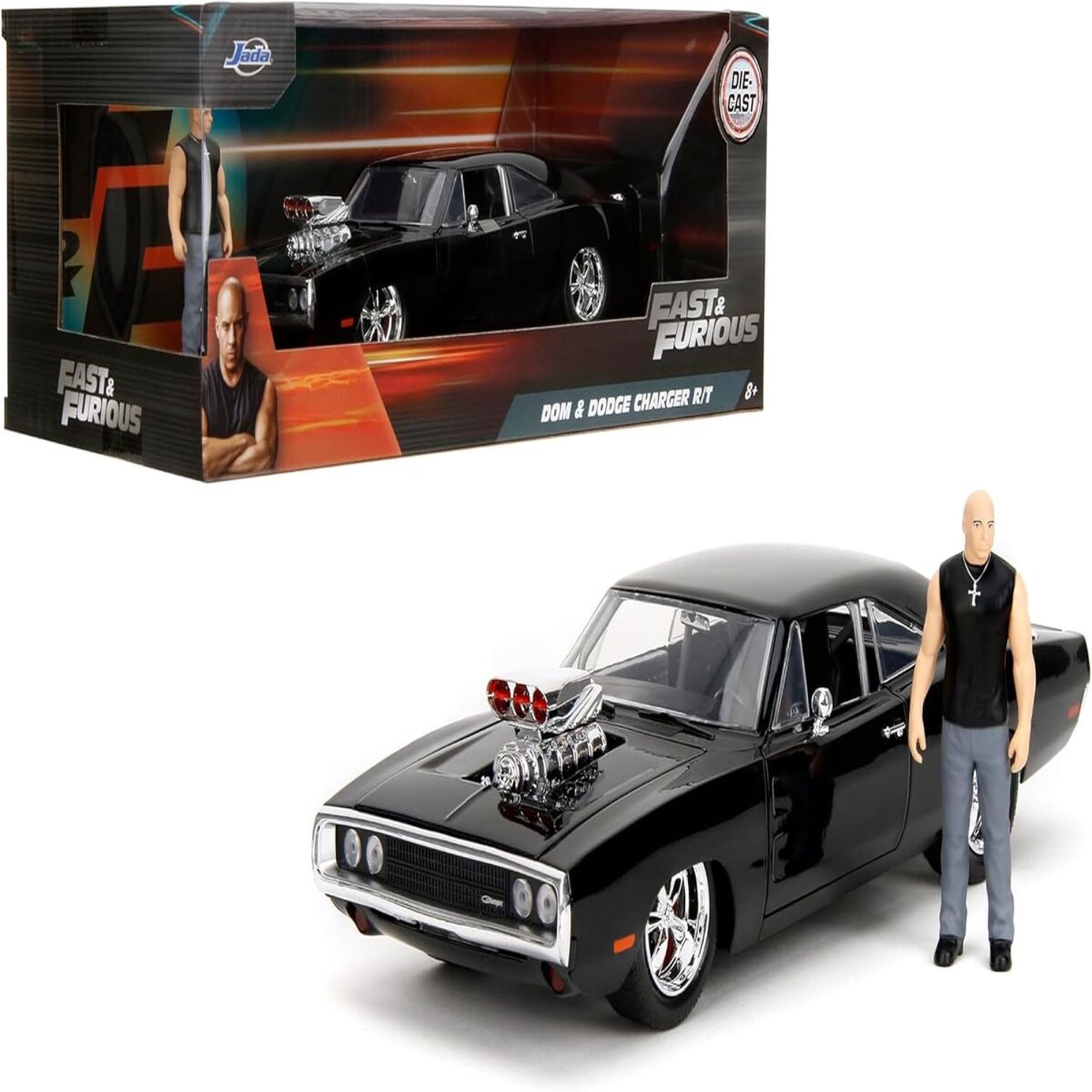 Jada - Vehiculo Rapidos Y Furiosos Dom Toretto Figura