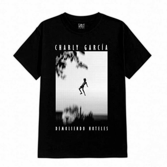 Polera Estampada Charly Garcia Demoliendo Hoteles