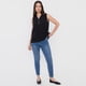 thumbnail image 4 of Blusa Mujer Sin Mangas Cuello Mao Negro Corona, 4 of 5