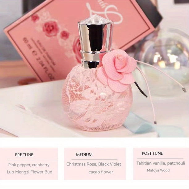 Fresh and Lasting Floral Scent: Eau De Toilette Spray for Women's Daily Use