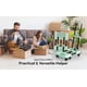 thumbnail image 5 of Hand Truck Voipvvii plegable, 227 kg, 6 ruedas y 2 cuerdas elásticas, 5 of 7