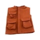 thumbnail image 2 of Mini Chaleco 1/12 Figura Masculina Ropa De Muñeca Para Figuras De Acción De 6 ''cuerpo De Muñeca BJD Naranja, 2 of 5