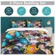 thumbnail image 5 of Vinsmoke Sanji Bed Duvet Cover Funny Anime Cartoon Bedding Sets Lightweight 3 Piece Comforter Sets, 5 of 5