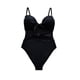 thumbnail image 3 of Trikini con doble nudo color negro Talla XL, 3 of 4