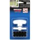 thumbnail image 5 of Hardware Handle PRIME-LINE H 3892 blanco fundido a presión, paquete de 2, 5 of 5
