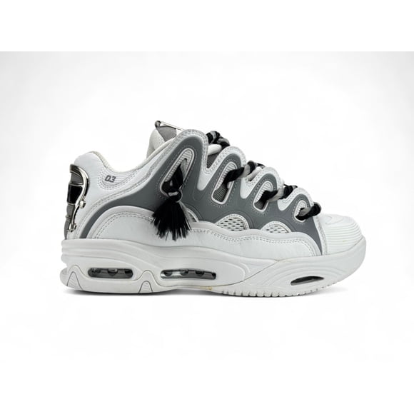Zapatilla Osiris D3 2001 25 Years Hombre White/Silver