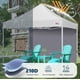 thumbnail image 2 of Pared lateral SunWall MASTERCANOPY 3x3 m con protección UV gris, 2 of 7
