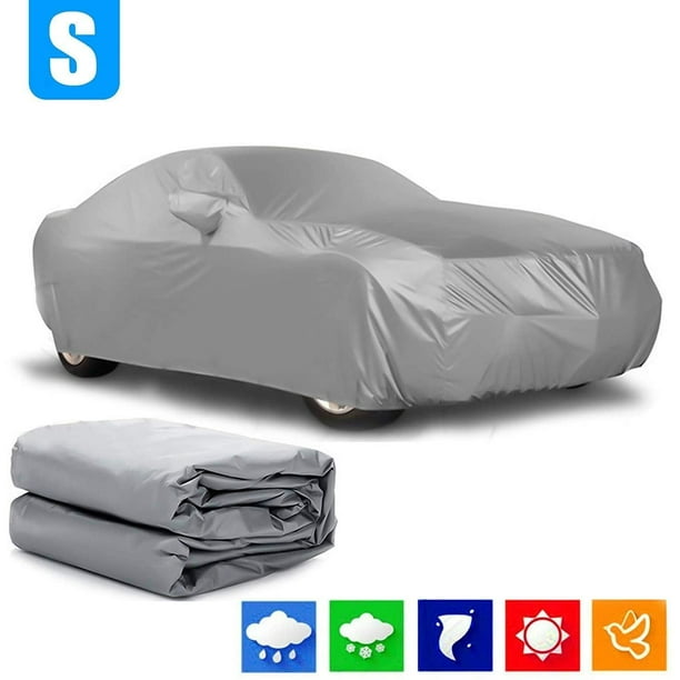 Funda para coche Lona para coche Garaje para coche Impermeable Resistente al polvo Protección contra la nieve Protección solar Garaje completo Garaje completo Lona para cubrir