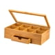 thumbnail image 5 of Caja De Té De Madera Apilable, Organizador De Bolsitas De Té Para Decoración De Encimeras De Cocina, 5 of 5