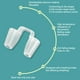 thumbnail image 2 of Silicone Nose Up Shaper Bridge Booster Shaping Clip Shaper Bridge Straightening Beauty Nose Clip Corrector Massage Tool, 2 of 3