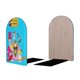 thumbnail image 2 of Schoolhouse Rock Sujetalibros decorativos temáticos, tope para estantería con base antideslizante, uso dual para hogar y oficina - 2 piezas, 2 of 6