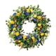 thumbnail image 3 of Corona De Flores Corona Simple De Primavera Para Puerta De Entrada Para Celebración Festival Patio Diámetro 45 Cm, 3 of 3