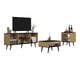 thumbnail image 2 of Combo Living Tokio 3 Piezas Rack TV, Mesa de Centro, Mesa Lateral Madera y Negro mate, 2 of 5