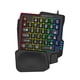 thumbnail image 1 of Teclado de Juegos de Mano Única RGB de 35 Teclas Pequeño con Reposamuñecas para Tablet, 1 of 3