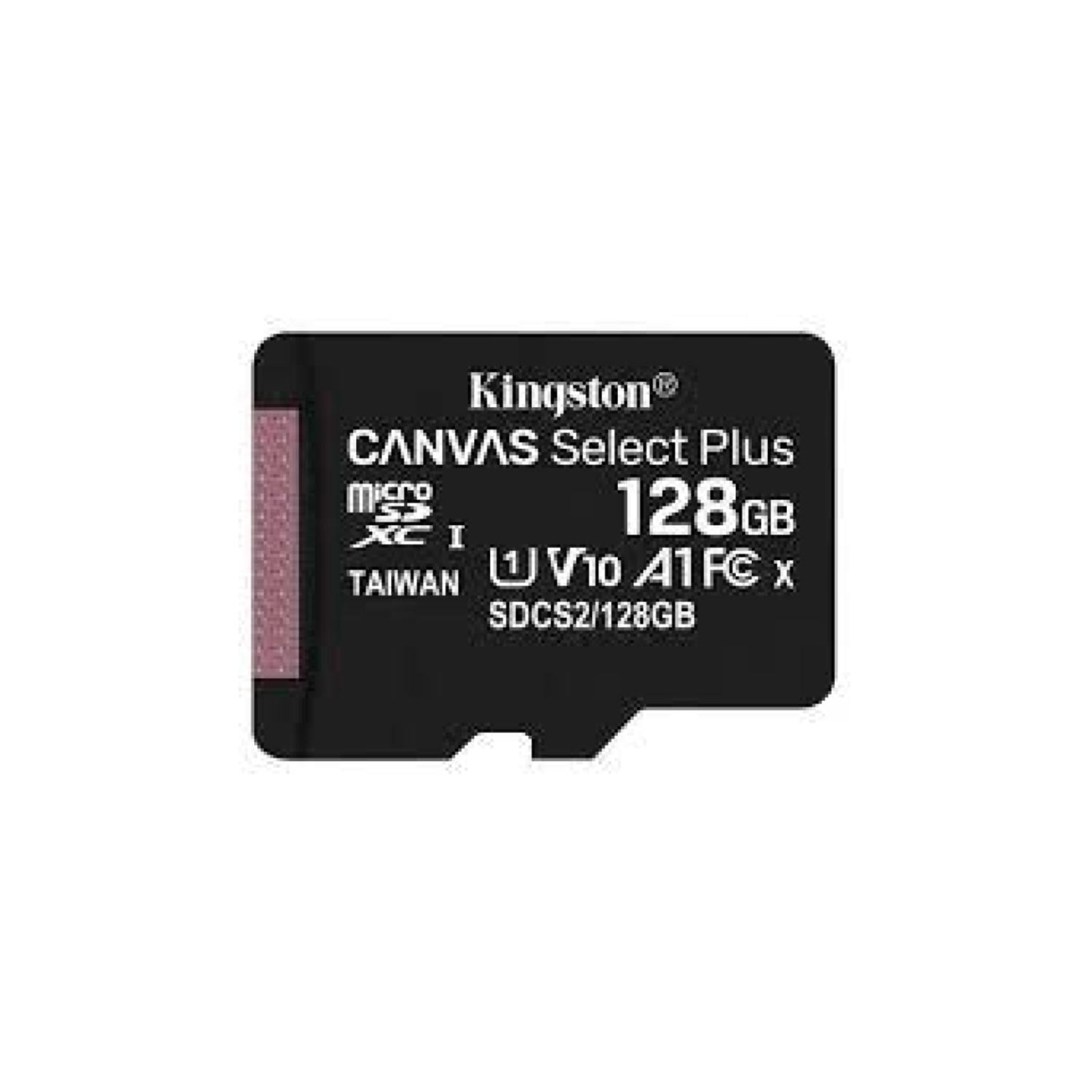Kingston - Tarjeta De Memoria Micro Sd 128gb 100mb/s
