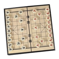 Magideal - Juego De Ajedrez, Juego De Mesa De Estrategia, Juguete De Viaje Plegable, Juego De Ajedrez Chino Portátil S