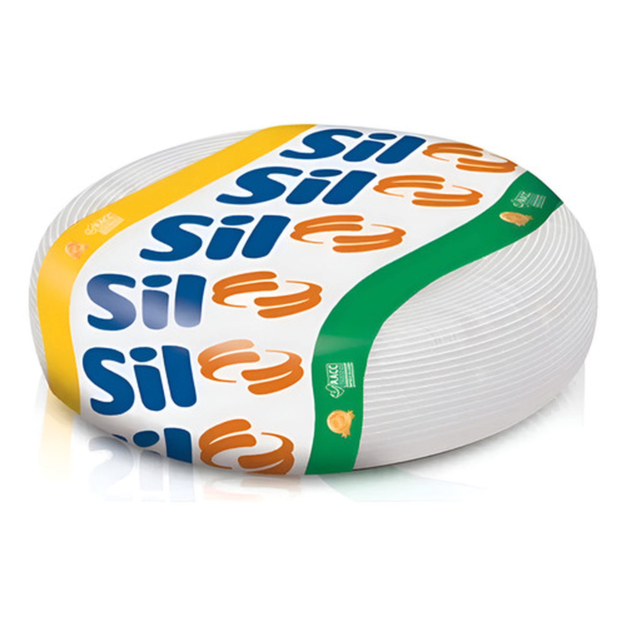 Cable Cordón Eléctrico Sil Flexible 3x2,5mm2 100m Blanco Sec Blanco