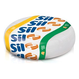 Cable Cordón Eléctrico Sil Flexible 3X2,5Mm2 100M Blanco Sec Blanco