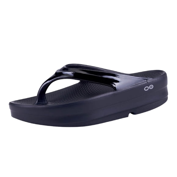 Sandalia Recovery OOFOS Omega OolaLa Black para mujer talla 8