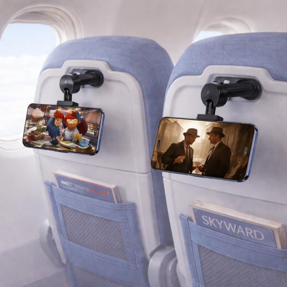 Soporte para teléfono Gozanga 2 unidades, tamaño mini para viajes en avión