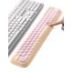 thumbnail image 1 of Descanso ergonómico para muñeca de teclado Meatanty rosa de espuma de memoria, 1 of 7