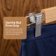 thumbnail image 4 of 2 Piezas Colgadores de Pantalones de Madera, Colgadores Ahorra Espacio, Organizador de Armario Marrón Claro 11.8x4.9in, 4 of 5