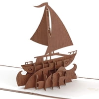 Tarjeta De Felicitación Hallmark Signature Paper Wonder Wood Pop Up