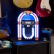 thumbnail image 2 of Jukebox de sobremesa Victrola Nostalgic Wood con altavoz Bluetooth, 2 of 2