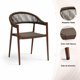thumbnail image 5 of Silla de Terraza Douce - Aluminio y Rattan, 5 of 7