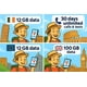 thumbnail image 4 of Tarjeta SIM prepaga UKSIMS 100 GB de datos en Reino Unido y 12 GB en la UE por 30 días, 4 of 9