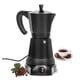 thumbnail image 1 of Cafetera eléctrica SHANGSKY para 6 tazas, 300 ml, aluminio, 480 W, 110 V, 1 of 8