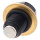 thumbnail image 1 of Tapón de protección del cárter de aceite del motor de metal para ATV y motocicleta negro, 1 of 3