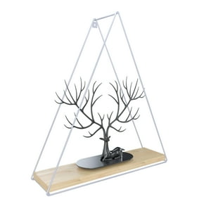 Vekka Home - Repisa Triangular Pino White 37X10X40Cm