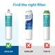 thumbnail image 3 of Filtro de repuesto AQUA CREST FQK1R para el sistema GE GXK140TNN, 3 of 9