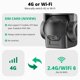 thumbnail image 4 of Cámara de seguridad Dragon Touch 4G LTE 4K zoom 10x solar 12000 mAh, 4 of 7