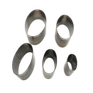 Magideal - 5 Piezas De Molde Para Cortar Cuero, Perforadora De Cuero, Herramienta De Perforación, Plantilla De Perforación Hecha A Mano Multifunción Para Manuali