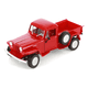 thumbnail image 1 of Jeep Willys Pickup escala 1:24 rojo, 1 of 3